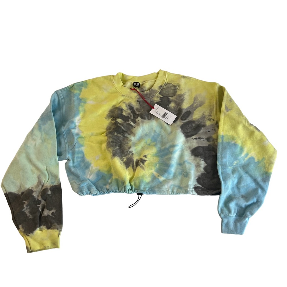 Urban Outfitters BDG Women’s Tie Dye Crop Sweatshirt Size Medium, NWT